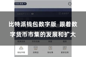 比特派钱包数字版  跟着数字货币市集的发展和扩大